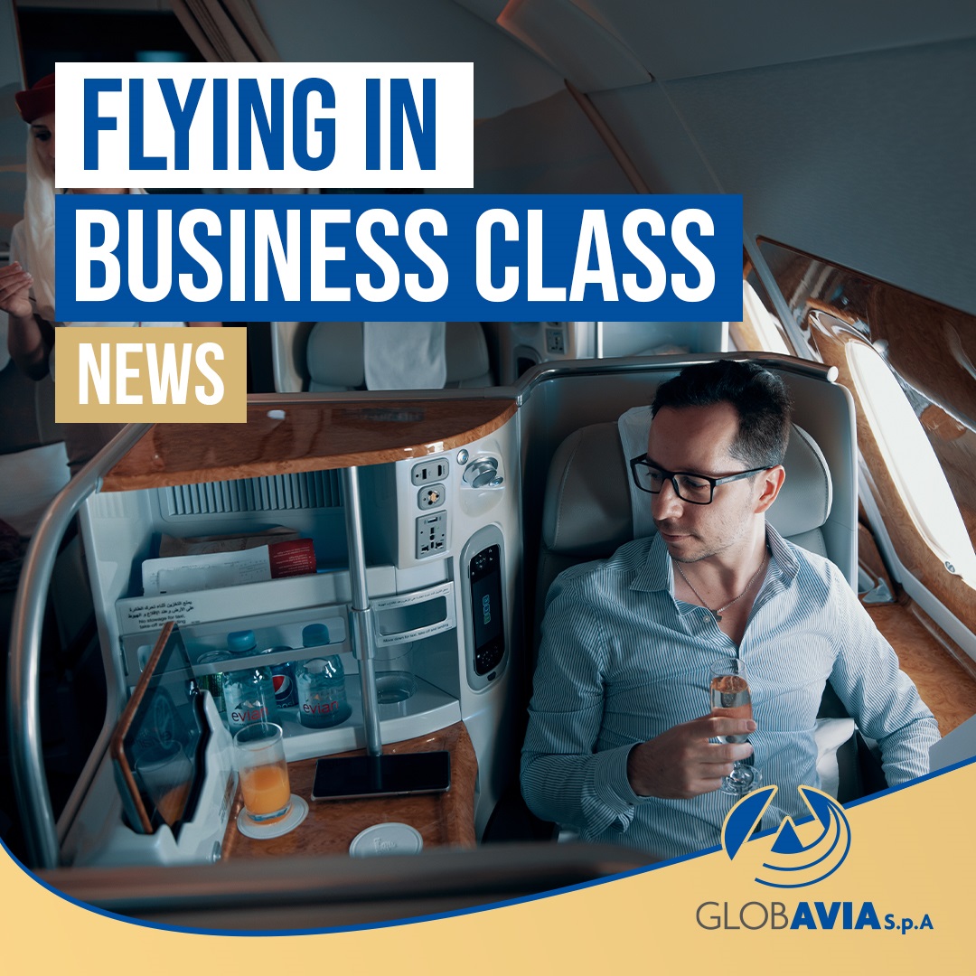 Flying in Business Class