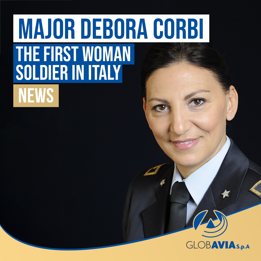 Major Debora Corbi, the first woman soldier in Italy