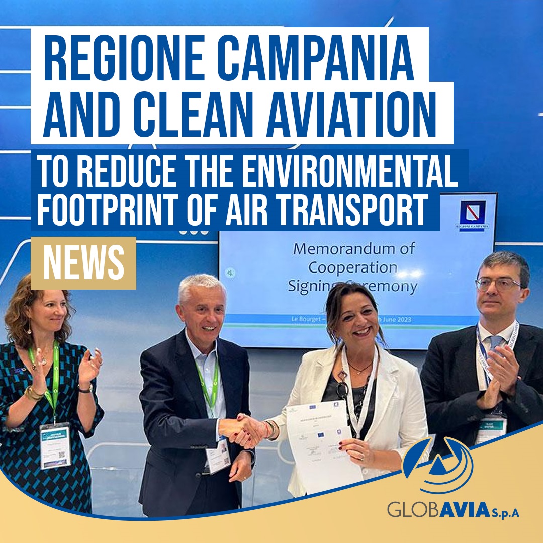 Campania region and Clean Aviation to reduce the environmental footprint of air transport