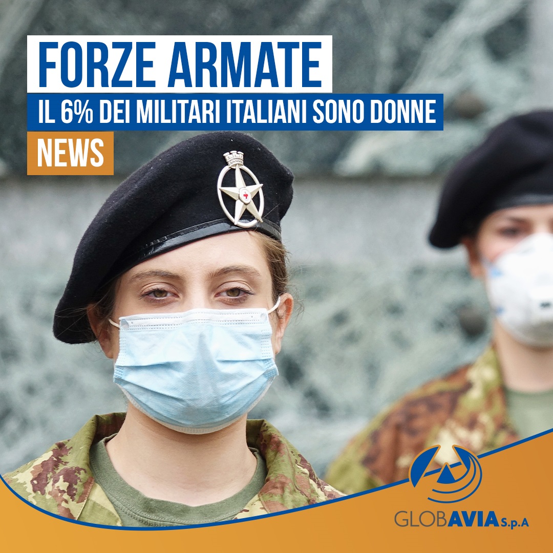 Forze armate: il 6% dei militari italiani sono donne